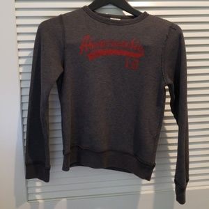 Abercrombie kids printed pullover sweatshirt